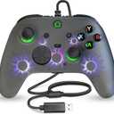 SWVOE [Upgrade by self] Gaming Controller for X-one/X/S/Series, Wired Controller capability with PC and Steam Platforms, Customized Controller with Turbo Function, Programmable Buttons and RGB Light