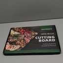 Cutting Boards for Kitchen, Checkered Cutting Board Upgraded, Acacia Wood Chopping Board with Juice Grooves & Handles, Large Butcher Block Serving Tray with Gift Box, 17"X12"X0.8"