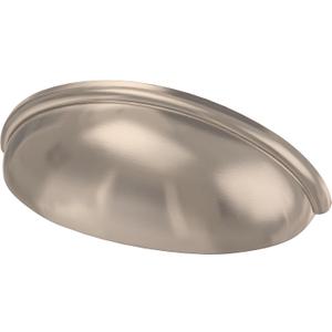 Franklin Brass Contemporary Cup (25-Pack) Cabinet Handles 3' Hole Center Satin Nickel Kitchen Drawer Pulls Dresser, Furniture Hardware P34702-SN-B
