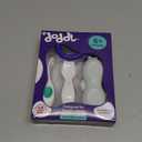 Doddl Baby Spoon and Fork, Cutlery Set + Travel Case for Babies 6+ Months, Learn to Self-Feed. Helps Weaning (Fresh Green) (Aqua)