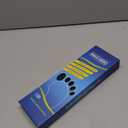 Plantar Fasciitis Insoles for Men Women - Orthotics Inserts, Shoe Insoles Arch Support Flat Feet Inserts Work Boot Insole (Mens 10-10 1/2 | Womens 12-12 1/2) (Blue)