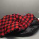 ShinHye 0 Degree Sleeping Bag for Adults - Cotton Flannel 4 Season Cold Weather Winter, XXL Big and Tall Camping Sleeping Bag with Compression Sack (Black-Right-New)