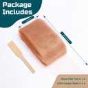 Copper Mesh Rodent Control, 4in x 90ft Rustproof Pure Copper Mesh Roll for Slug Snail Mice Control, Ideal for Blocking Holes in Walls Vents, Plus Packing Tool for Easy Installation