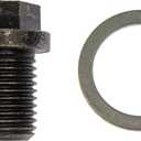 Dorman 090-167 Oil Drain Plug Standard M18-1.50, Head Size 17 mm Compatible with Select Volvo Models, 5 Pack