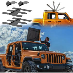 EZ FlipTop JT 4 Dr 2020 & up Jeep Glatiator Hardtop Freedom Top Panels Instant Convertible Every Day in Seconds! Secure, Quiet, Factory-Style Upgrade, Max Speed 100, No Drilling