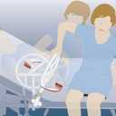 Halo Safety Bed Ring One Sided for Institutional/Hospital Beds with Pad Protector
