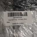 Runner Rug for Bedroom, 2x6 Soft Shag Fluffy Area Rugs for Girls Boy's Room, Plush Shaggy Carpet with Non-Slip Bottom for Living Room Dorm, Black