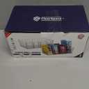 ClearSpace Plastic Pantry Organization and Storage Bins with Removable Dividers  Perfect Kitchen Organization or Kitchen Storage  Refrigerator Organizer Bins, Cabinet Organizers (2 Pack) (10.5"L x 6"W x 3.5"H)