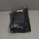 Solid Color Black Chair Back Covers for Dining Chairs 4 Pack, Washable Chair Slipcover Back Chair Protector for Wedding Party Modern Minimalism Art