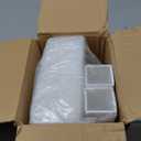 36" W X 45" H Reinforced White Vinyl Privacy Fence Screen Panel, Air Conditioner Fence, Trash Can Fence (1 Panel)