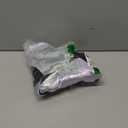 DiBanGu Mens Shiny Satin Vest Tie Set 8PCS Solid Waistcoat and Pre-tied Bowtie Shawl Collar Dress Vest for Wedding Formal (Small, Lilac)