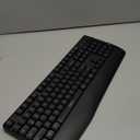 seenda Wireless Bluetooth Keyboard and Mouse Combo, COE200 Ergonomic Wireless Keyboard Mouse with Wrist Rest, Multi-Device Connection, Full-Size, Compatible for Computer/Laptop/Mac/MacBook, Black