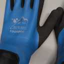 100% Waterproof Gloves for Men and Women, Winter Work Gloves for Cold Weather, Touchsreen, Thermal Insulated Freezer Gloves, With Grip, Blue, Medium