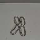 SHONAN Heavy Duty Marine Chain Quick Links, Stainless Steel Chain Connectors, Corrosion Resistant Locking Carabiners (3 Inch, 4 Pack)