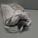 Memory Trained Pinch Pleated Curtains 96 Inches Long, Viral Linen Pinch Pleat Sheer Curtains with Ring Hooks&Clips for Track System Living Room, Natural Light Filtering Privacy Curtain 2 Panel Set