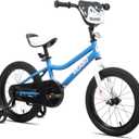 KEANO 12" Kids Bike for 3-4 Yrs, Training Wheels, BMX Style, Blue
