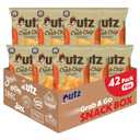 Utz Crab Chips 1 oz. Bags, 42 Count, Crispy Fresh Potato Chips, Perfect for Vending Machines, Individual Snacks to Go, Trans-Fat Free, brand is Utz, variation theme is Flavor that is Crab, Size that is 2.63 Pound (Pack of 1). (EXP 08/24/26)