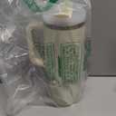 STANLEY Quencher H2.0 Tumbler with Handle and Straw 40 oz | Flowstate 3-Position Lid | Cup Holder Compatible for Travel | Insulated Stainless Steel Cup | BPA-Free | Cream 2.0