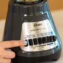 Oster Classic Series 8-Speed Blender with 6-Cup Glass Jar, Gray