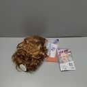 RENERSHOW Blonde Curly Short Wigs for White Women Ombre Blonde Highlight Wavy Bob Wig Puffy Headline Synthetic Daily Party Wig