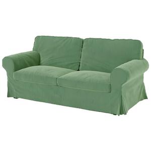Heavy Duty Velvet UPPLAND (Not EKTORP!) Loveseat Sofa Cover Replacement Compatible with IKEA UPPLAND Couch Slipcover (Uppland 2 Seat Velvet Light Green)