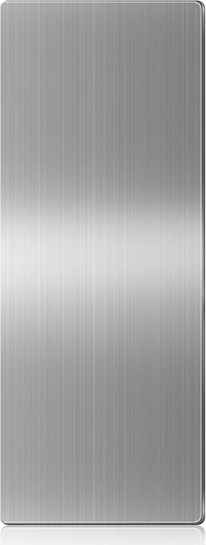 Gisafai 1 Pcs 32 x 12 Inch Stainless Steel Backsplash Panel Hand Dryer Splash Guard Wall Backsplash Protector with Ultra Strength Adhesive for Bathroom, Kitchen, Stovetop