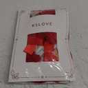 RSLOVE Women's Sexy Christmas Fishnet Thigh High Stockings and Santa Fingerless Gloves with Bell Xmas Costume Red Accessories