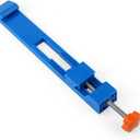 Cutting Machine Base Guide, 12.2x1.57 Inch Plastic Precision Wood Cutting Guide with Screw Adjustable Electric Circular Saw Milling Positioning Clamp for Wood Tile Precision Cutting Tasks