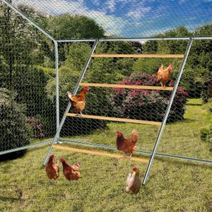 Chicken Coop Roosting Perch EssentialsPerfect for Backyard Poultry, Easy Installation &,Farm Roost Toys for Chickens (55' L x 40' W)