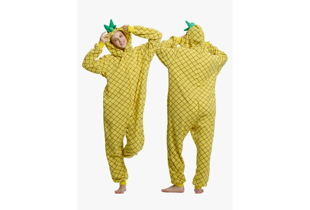 Adult Onesie Pajamas Unisex Animal One Piece Cosplay Costume Halloween Christmas Sleepwear, XL