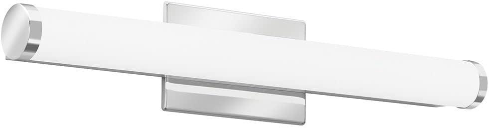 Lithonia Lighting FMVCCLS 24IN MVOLT 30K35K40K 90CRI KR M6 Vanity Fixture, Cylinder, Color Temperature Switchable