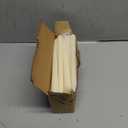 flamecan Ivory Taper Candles, Set of 20 Unscented and Smokeless 10 Inch Taper Candles Long Burning, Paraffin Wax with Cotton Wicks for Burning Approxinately 7-8 Hours Time