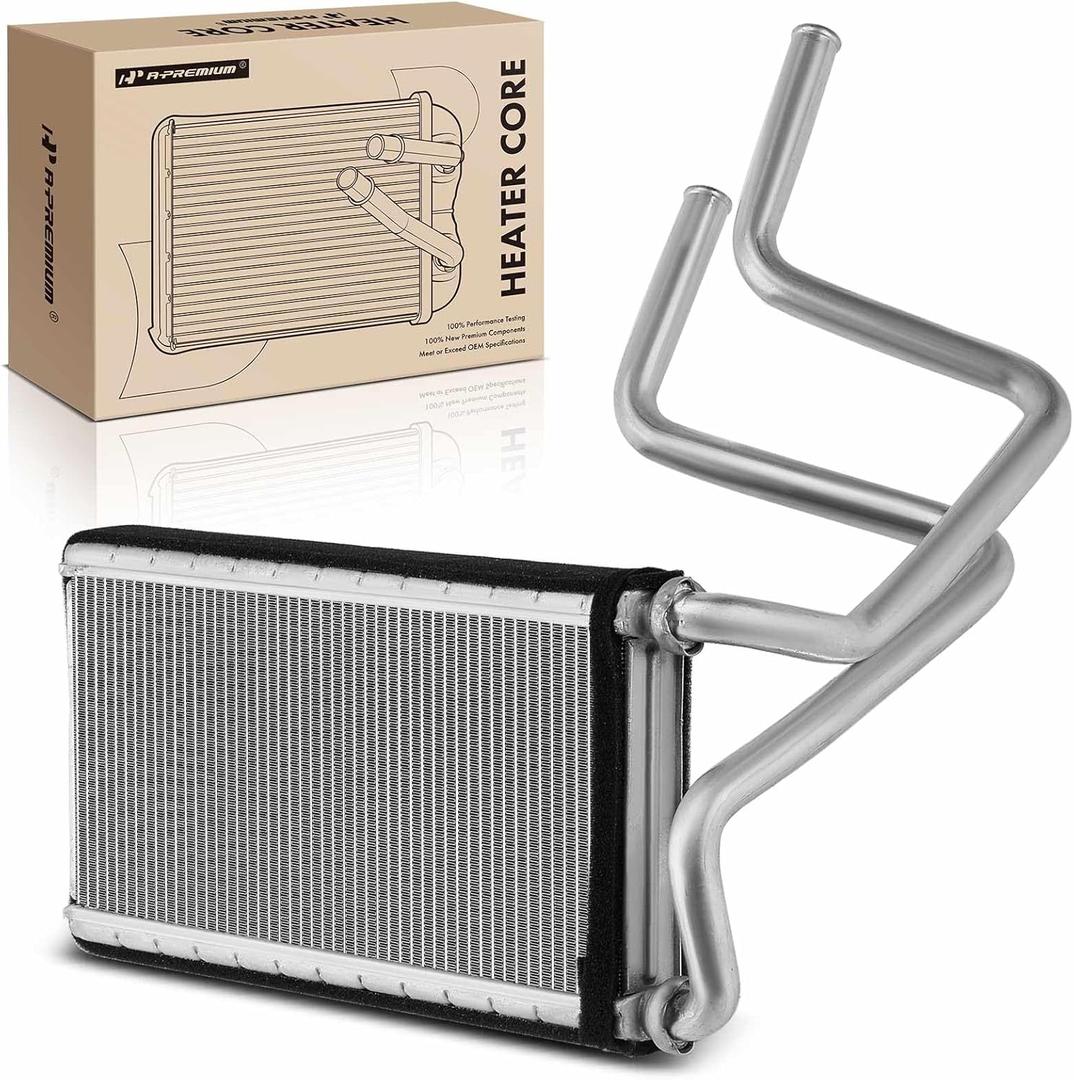 A-Premium HVAC Heater Core Compatible with Chrysler Sebring 2007-2010, 200 2011-2014 & Dodge Avenger 2008-2014, Caliber 2007-2010, Journey 2009-2020 & Jeep Compass, Compass, Patriot 2007-2017