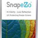 SnapeZo Poster Frame 18x24 Inches, Silver 1 Inch Aluminum Profile, Front-Loading Snap Frame, Wall Mounting, Sleek Series