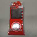 Magnetic Case for Samsung Galaxy Z Flip 6, [Compatible with MagSafe] Military Grade Shockproof Slim fit Samsung Z Flip 6 Phone Case with Magnetic Ring Kickstand, Red