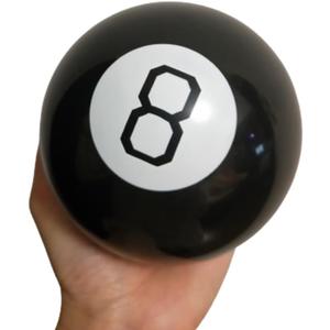 Mystic 8 Ball Decision Making Fortune Telling Retro Game Novelty Black Eight Ball