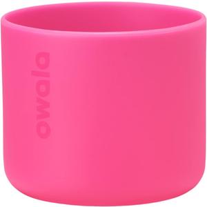 Owala Silicone Water Bottle Boot, Anti-Slip Protective Sleeve Cover for 24-oz FreeSip, Twist, and Flip Stainless Steel Water Bottles, Bright Pink