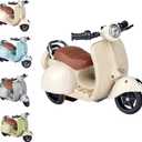 COSWHO Scooter for 17cm Dolls Accessories Hamster Pet Electric Toy (Brown)