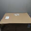 IRIS USA 35 Qt. Letter/ Legal File Box with Latching Lid, Clear