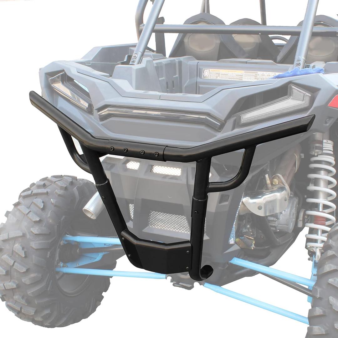 Rear Desert Bumper for RZR XP/XP4 1000 19-23, Heavy Duty Steel Tail End Bumper Guard for Polaris RZR Trail 2021-2024 Accessories, Replace #2884020
