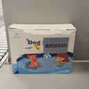 Peteast Foldable Dog Pool - Extra Large 71" x 39" x 12" Hard Plastic Portable Pet Bath Tub with Non-Slip & Reinforced Stability, Collapsible Design for Indoor Outdoor Backyard Use (Blue)