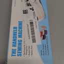 Portable Handheld Sewing Machine for Adults - Mini Hand Held Sewing Stitching Machine for Beginners - Small Electric Cordless for Quick Fabric Home Travel Clothes Pants DIY Fabric Denim (Black)