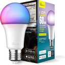 TREATLIFE Smart Light Bulbs, UL Certified WiFi Bluetooth Color Changing Light Bulb, A19 LED Smart Bulb Works with Alexa & Google Home, 60W Equivalent 800 Lumen, for Smart Home Lighting