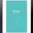 LaVie Home 16 x 24 Picture Frame Black Poster Frame,Display Pictures 12x18 with Mat or 16x24 Without Mat, Stable and Sturdy Frame and Polished Plexiglass, Suitable for wall decoration1 Pack