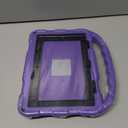 Fire HD 8 Tablet Case for Kids(2024/2022/2020 Release,12th/10th Generation),Incompatible with iPad Samsung,Shock Proof Friendly,360 Rotating Grip Stand,Portable Handle Kid-Proof Case (Blue)