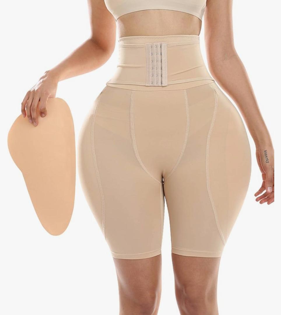 Hip Pads for Women Shapewear Butt Lifter Shaper with Butt Pads Hip Padded Shapewear Enhancer to Make Butt Bigger, S
