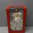 Kurt Adler Ul 10 Light Ivory and Gold Angel Treetop, 12"