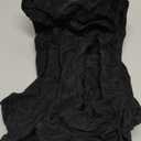 Sunany Travel Pillow, Inflatable Neck Pillow Used for Airplanes/Cars/Buses/Trains/Office Napping with Eye Mask/Earplugs (Balck) (Medium, Black)