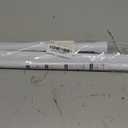 White Tension Curtain Rod for Windows 28 to 48 inch, Adjustable Expandable Pressure Spring Curtain Rod No Drilling, 7/8" Curtain Rod for Bedroom Doorway Closet Door