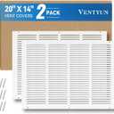 Solid Steel Return Air Vent Cover, 20"×14" 2Pack, 20x14 IN -2PCS